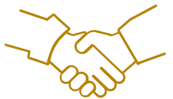 ręce które się witają grafika