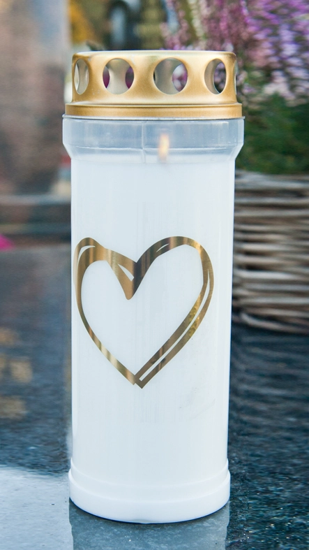 znicz plastikowy zalewany Premium WEGA