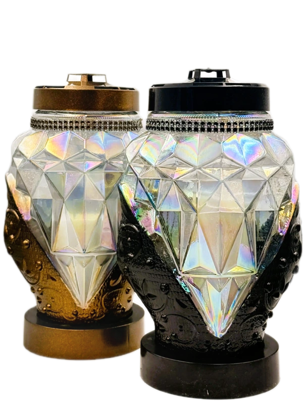 Znicz R-123 WEGA lakierowany diament miedziano-złoty czarny